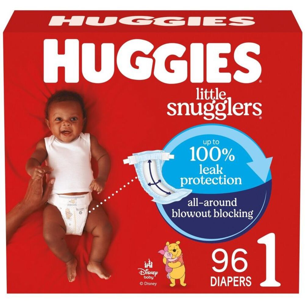 Huggies -  Little Snugglers Diapers Super Pack - Size Red